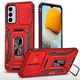 Ударопрочный чехол Epik Camshield Army Ring для Samsung Galaxy A26 5G Красный / Red - изображение 1