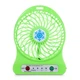 Вентилятор портативный настольный мини на аккумуляторе + USB Mini Fan 14х10х4 см Зеленый - изображение 4