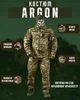 Тактический костюм Argon Мультикам рип-стоп хлопок-полиэстер с карманами и липучками для шевронов XL - изображение 6