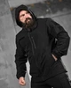 Тактический летний эластичный костюм водоотталкивающая пропитка Combat Force Black S - изображение 5