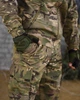 Армійський костюм Defender Мультикам ріп-стоп з відстібаючимся капюшоном і резинкою на поясі S - зображення 9
