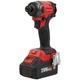Акумуляторний безщітковий гайковерт ударний WORCRAFT CIS-S20LiB-260, 1/4'' hex-drive - зображення 2