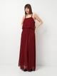 Платье женское Zara 2686/334 XS Бордовое (02686334606019) - изображение 1