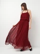 Платье женское Zara 2686/334 XS Бордовое (02686334606019) - изображение 3