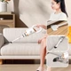 Вакуумный пылесос Vacuum Cleaner SK968 аккумуляторный с 4 насадками 120 Вт Белый (127-14-16430) - изображение 3
