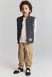 Жилет стеганый темно-серый Dinoriffic H&M 110-116см (400010715) - изображение 5