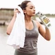 Спортивна пляшка для води та напоїв з нагадуванням про пиття Trinken пляшка для спорту зі шкалою на 700 мл, 23.5х7.5 см, білий (104113816) - зображення 5