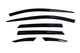 Дефлекторы окон ветровики Kia Sorento 15-20 6шт CLOVER КИА Соренто АМ0022738 - изображение 3