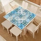 Самоклеюча ПВХ плитка Patchwork 20x20 см, 10 шт, водостійкі панелі для стін і підлоги (0,4 м²) візерунок № 4 - зображення 2
