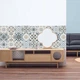 Самоклеящаяся ПВХ плитка Patchwork 20x20 см, 10 шт, водостойкие панели для стен и пола (0,4 м²) узор № 16 - изображение 6