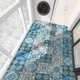 Самоклеюча ПВХ плитка Patchwork 20x20 см, 10 шт, водостійкі панелі для стін і підлоги (0,4 м²) візерунок № 4 - зображення 4