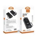 Зовнішній акумулятор Power Bank WUW Y200 PD 22.5W USB / Micro USB / Type-C / Lightning 20000mAh, Black - зображення 2