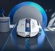 Бездротова ігрова комп'ютерна миша INPHIC F9 2.4G на акумуляторі біло-синя - зображення 5