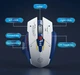 Бездротова ігрова комп'ютерна миша INPHIC F9 2.4G на акумуляторі біло-синя - зображення 7