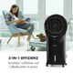 Мобільний вентилятор Klarstein Whirlwind 3 в 1 1600 м³/г 90 Вт (10031487) - зображення 3