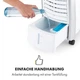 Мобильный кондиционер вентилятор Klarstein Maxfresh 4 -в-1 (10029393) - изображение 3
