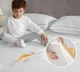 Наматрасник MirSon №7007 AquaTerry Mattress Cover водонепроницаемый на резинке по углам 180 x 200 см (2200010909289) - изображение 3