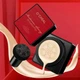 Кушон для обличчя + спонжик Beauty Linasi Red O`CHEAL, Натуральний відтінок / Тональний крем / Крем пудра - зображення 1