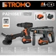 Набір акумуляторного інструменту Stromo РА 210 SET (Болгарка Stromo AGA180, Шуруповерт Stromo SA18PRO, Перфоратор Stromo AHA20, 3 акумулятори, зарядне, кейс) - зображення 13