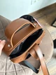 Городской рюкзак женский стильный LucheRino экокожа 22 × 11 × 26 см рыжий - изображение 2