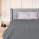 Покрывало Sei Design Warmis Графит Евро 220х240 см Двустороннее Микрофибра (4820227289523) - изображение 1
