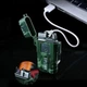 Электроимпульсная USB зажигалка Explorer JL-317/6863 аккумуляторная водонепроницаемая З/У USB Камуфляжная - изображение 4