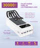 УМБ повербанк Y-Kryptone S-03 Solar Charge LED Light 30000 mAh White (YK-S03SLC-WH) - изображение 2