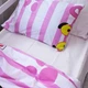 Простынь MirSon Бязь Полуторный Евро 180х200 см Kids Time 17-0110 Pink Pantere (2200008602574) - изображение 1