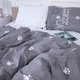 Простынь MirSon Бязь 17-4737 Cat's paws 150х220 см (2200008926649) - изображение 5
