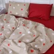 Простынь MirSon Бязь 17-4750 Multicolored hearts 150х220 см (2200008933401) - изображение 2