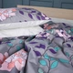 Наволочка MirSon Ranforce Elite 17-0738 Lavender Smoke Blooms 70х70 см (2200010842227) - изображение 1
