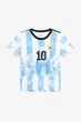 Футбольна форма для хлопчика BLD АРГЕНТИНА MESSI 122 см Біло-блакитний - зображення 7