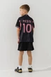 Футбольная форма для мальчика BLD INTER MESSI 140 см Черный - изображение 4