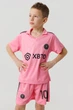 Футбольна форма для хлопчика BLD INTER MESSI 152 см Рожевий - зображення 2
