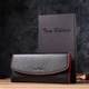 Кошелек женский кожаный для карточек Tony Bellucci leather-22860 Черный (ROZ6501092520) - изображение 8