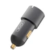 Автомобільний зарядний пристрій usb+2type-c 3а XO, XO-CC45-BK - зображення 2