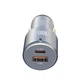 Автомобільний зарядний пристрій usb+type-c 3а XO, XO-CC47-BK - зображення 2