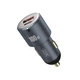 Автомобільний зарядний пристрій usb+type-c 3а XO, XO-CC47-BK - зображення 3