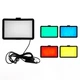 LED-видеосвет 16 см 6 дюймов Viva VL16 9 filters 120 LED USB 12 Вт,2 В - изображение 1