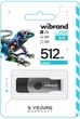 Флеш память USB Wibrand Lizard 512GB USB 3.2 Gen1 Black (4820124202298) - изображение 3