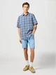 Шорты джинсовые короткие мужские Wrangler 112362508 34 Голубые (5401139232839) - изображение 3