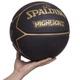 Баскетбольный мяч №7 SPALDING HIGHLIGHT Полиуретан для зала черный 76869Y - изображение 6