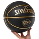 Баскетбольный мяч №7 SPALDING G.O.A.T.S Полиуретан для зала для улицы черный 77790Y - изображение 5