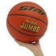 Баскетбольний м'яч №7 STAR NABA JUMBO FIBA ​​Поліуретан для зали для вулиці помаранчевий BB337 - зображення 5