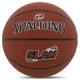 Мяч баскетбольный кожаный Spalding Slam 76899 для зала и улицы (Indoor/Outdoor) размер 7 Brown - изображение 1