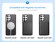 Чохол для Samsung Galaxy S25 Ultra Dux Ducis Yind Mag Folding Stand Матовий з Magsafe і підставкою Grey - зображення 5