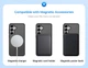 Чехол для Samsung Galaxy S25 Plus Dux Ducis Yind Mag Folding Stand Матовый c Magsafe и подставкой Black - изображение 3