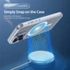 Чехол для Apple iPhone 16 Pro Max Dux Ducis Clin Mag Series Clear Case with MagSafe Прозрачный - изображение 4