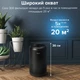Очищувач повітря levoit CORE 300 Black, 40 м², 187 м³/год, справжній HEPA-фільтр 3 в 1, активоване вугілля, датчик стану фільтра, автоматичний режим, сенсорний екран панелі керування - зображення 4