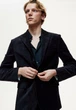Чоловічий оксамитовий піджак Slim Fit (58182) XL Темно-синій - изображение 1